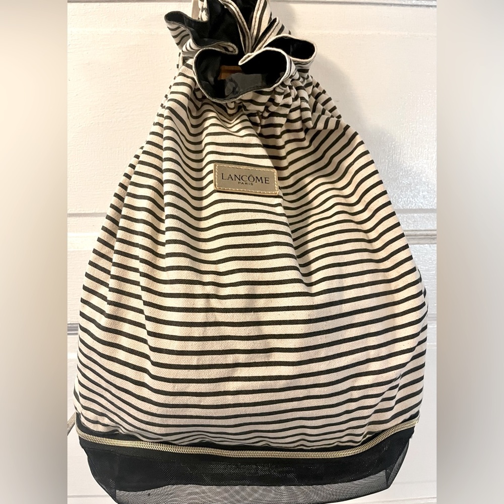Lancôme backpack beach bag. Medium size.